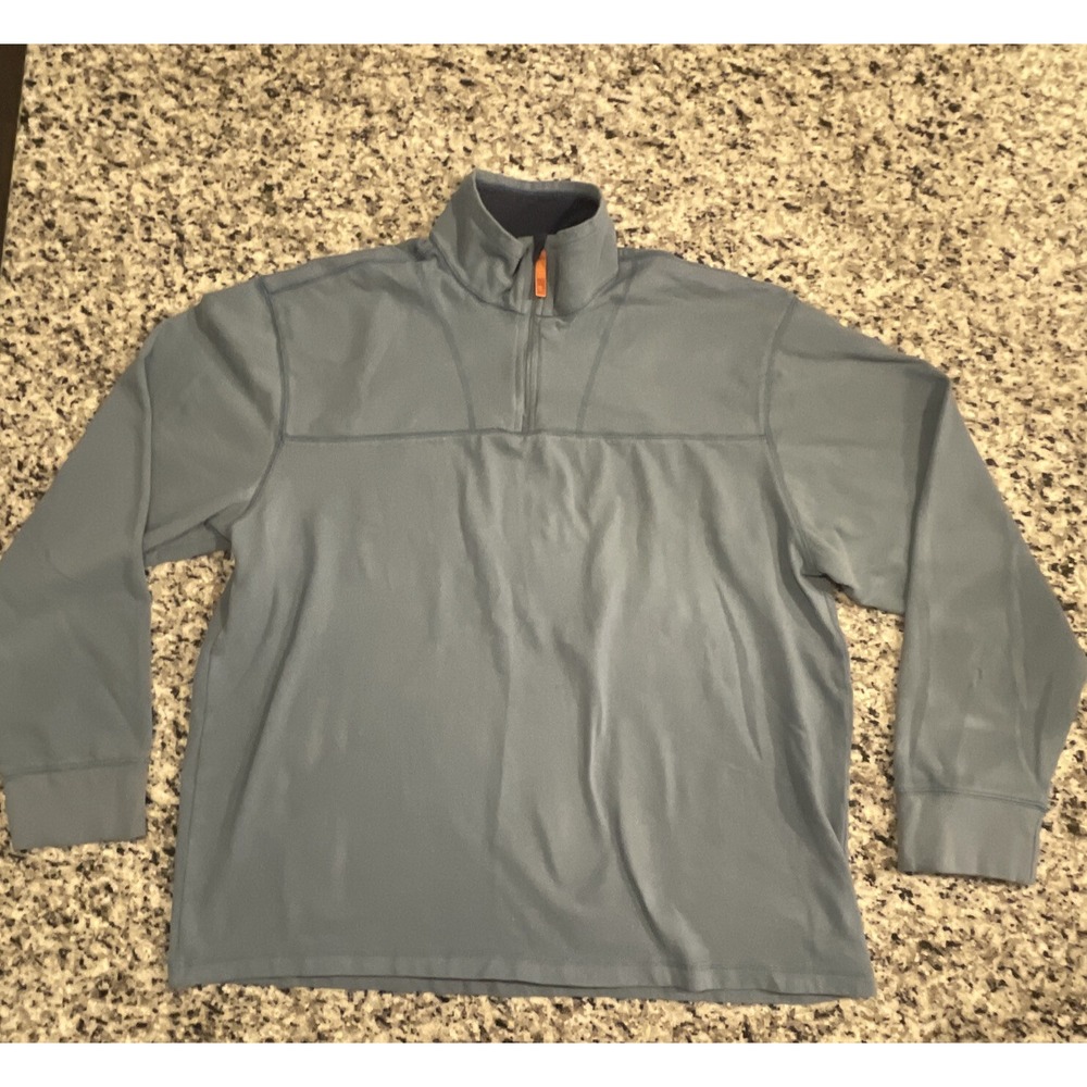 Timberland Men's Navy 1/4 Zip Pull Over Jacket RN‎ 36543 Size Men's XL  #G013